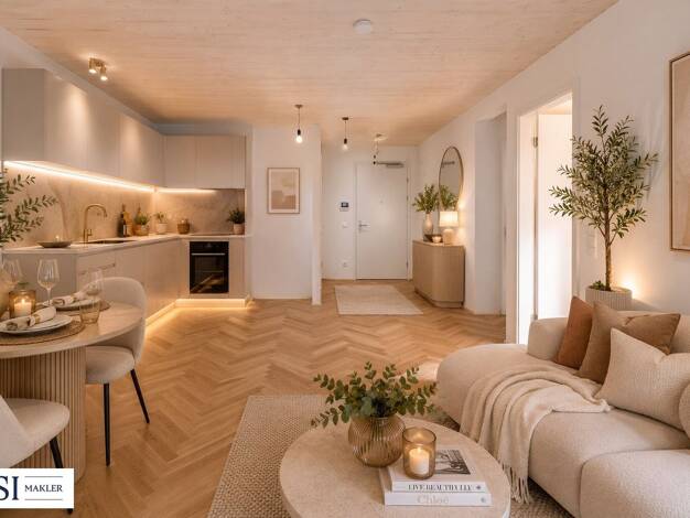 Wohnung zum Kauf - Erstbezug 459.000 € 2 Zimmer 46,5 m² 3. Geschoss Obere Donaustraße 23 Wien 1020