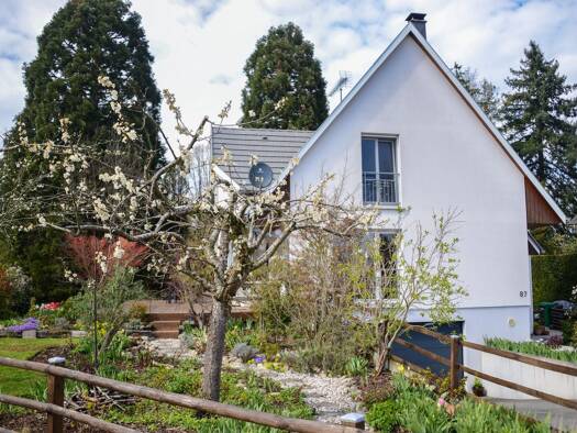 Einfamilienhaus zum Kauf provisionsfrei 845.000 € 4 Zimmer 77 m² 1.000 m² Grundstück Am Rosenberg Hégenheim 68220