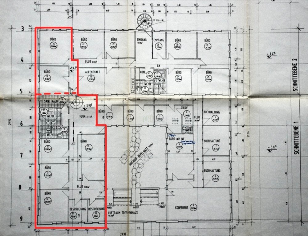 Bürofläche zur Miete 6,02 € 8 Zimmer 240 m²<br/>Bürofläche Aidlingen Aidlingen 71134