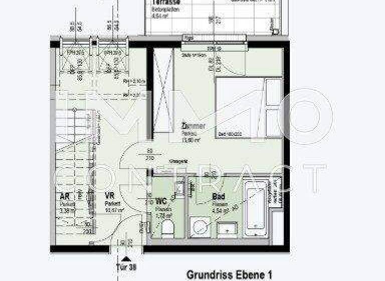 Wohnung zum Kauf - Erstbezug 673.600 € 3 Zimmer 88 m² 5. Geschoss Wien 1210