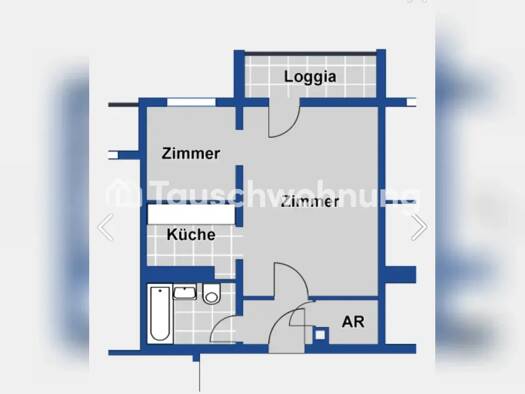 Wohnung zur Miete Tauschwohnung 305 € 1,5 Zimmer 39 m² 6. Geschoss Osdorf Altona 22549