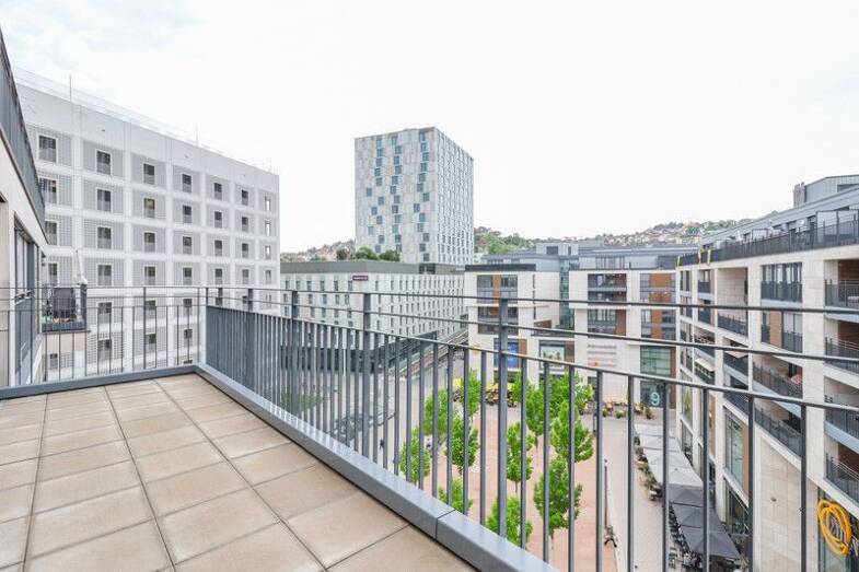 Wohnung zur Miete 1.852 € 3 Zimmer 100,1 m² 5. Geschoss frei ab 01.12.2025 Mailänder Platz 19 Mitte Stuttgart-Mitte 70173