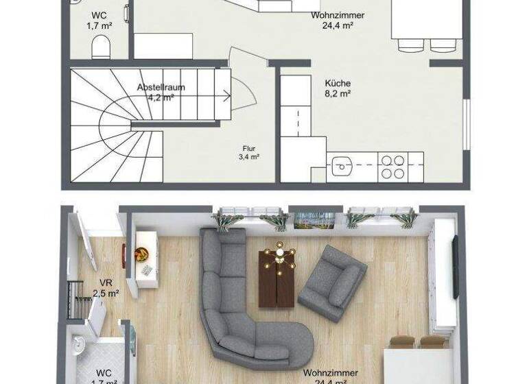 Reihenmittelhaus zum Kauf - Erstbezug provisionsfrei 320.000 € 4 Zimmer 107 m² Traiskirchen 2514