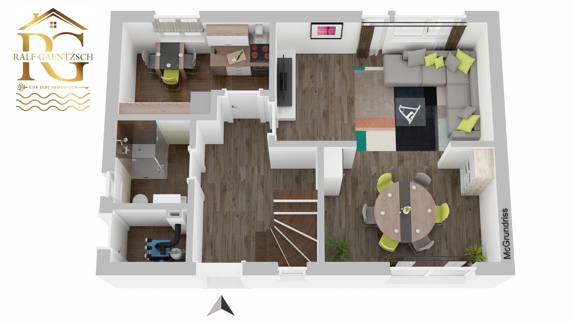 Einfamilienhaus zum Kauf provisionsfrei 234.500 € 5 Zimmer 100 m²<br/>Wohnfläche 600 m²<br/>Grundstück Altenwalde Cuxhaven 27478