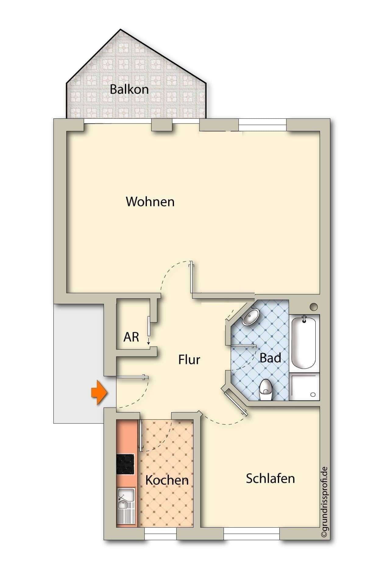 Wohnung zum Kauf 225.000 € 3 Zimmer 71 m²<br/>Wohnfläche 1.<br/>Geschoss Soest Soest 59494