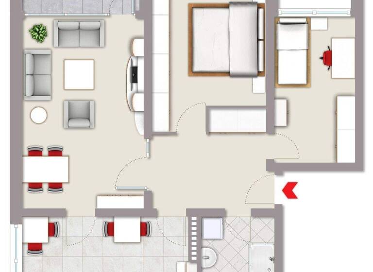 Wohnung zum Kauf 185.000 € 3 Zimmer 78 m² 4. Geschoss Kinderhaus Münster 48159