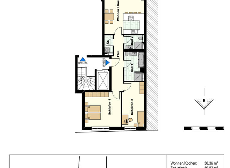 Wohnung zum Kauf 1.389.500 € 3 Zimmer 103,8 m²<br/>Wohnfläche Uhlenhorst Hamburg 22085
