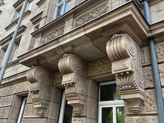 Wohnung zur Miete 2.190 € 6,5 Zimmer 133 m² Geschoss 2/4 frei ab sofort Weststadt Fürth 90766