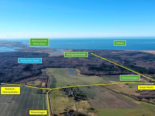 Immobilie zum Kauf als Kapitalanlage geeignet 749.000 € 981 m² 2.591 m² Grundstück teilbar ab 712 m² Rövershagen 18182