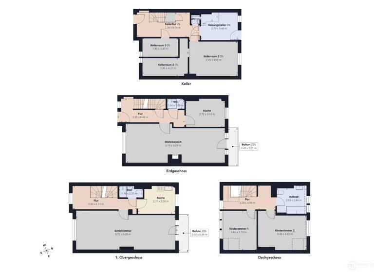 Reihenmittelhaus zum Kauf 317.000 € 5 Zimmer 146 m² 236 m² Grundstück Hastedt Bremen 28207