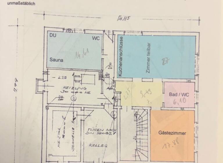 Mehrfamilienhaus zum Kauf 295.000 € 12 Zimmer 311 m² 1.519 m² Grundstück Weißenborn 37299