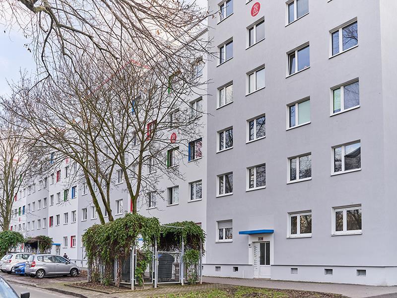 Wohnung zur Miete 232 € 1 Zimmer 32,4 m²<br/>Wohnfläche 1.<br/>Geschoss Azaleenstraße 33 Nördliche Neustadt Halle (Saale) 06122