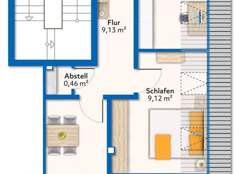 Wohnung zur Miete - Erstbezug 720 € 3 Zimmer 57,7 m² Landau 94405