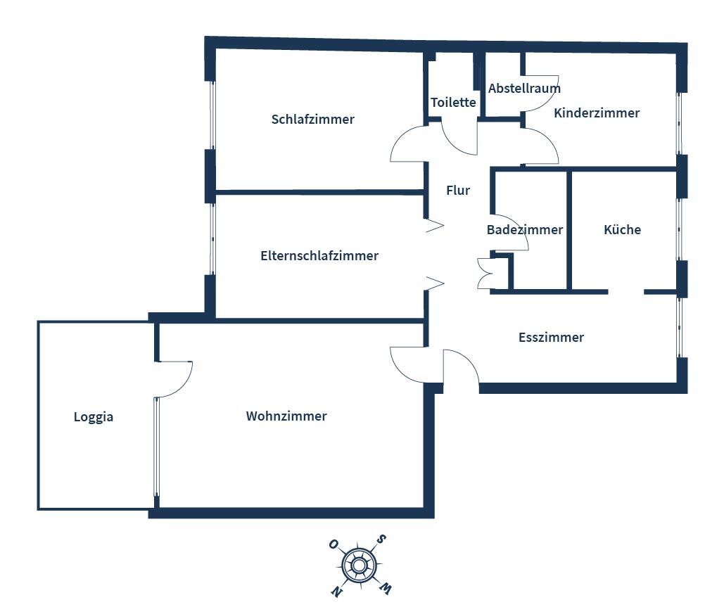 Wohnung zum Kauf 280.000 € 4 Zimmer 111 m²<br/>Wohnfläche 1.<br/>Geschoss Aplerbecker Mark Dortmund 44287