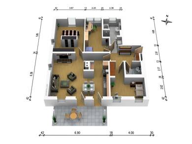 Wohnung zur Miete - Neubau 1.610 € 4 Zimmer 124 m² 1. Geschoss frei ab sofort Kesselsdorfer Straße 187/189 Naußlitz Dresden 01169