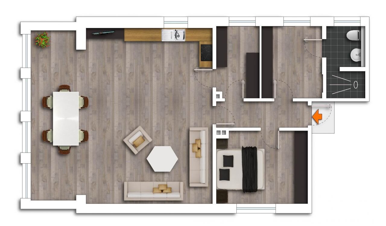 Wohnung zur Miete 670 € 2 Zimmer 108 m²<br/>Wohnfläche 01.03.2025<br/>Verfügbarkeit Milte Warendorf 48231