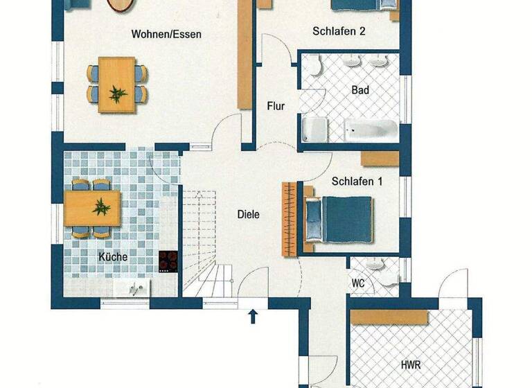 Einfamilienhaus zum Kauf 358.000 € 7 Zimmer 202 m² 818 m² Grundstück Ostenwalde Werlte 49757