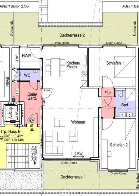 Wohnung zur Miete 800 € 3 Zimmer 128 m²<br/>Wohnfläche ab sofort<br/>Verfügbarkeit Lindenstraße Hennef Hennef (Sieg) 53773