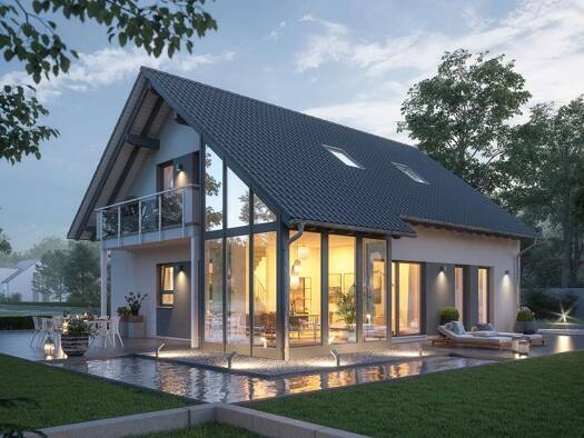 Haus zum Kauf provisionsfrei 455.199 € 5 Zimmer 180 m² 487 m² Grundstück Locherhof Eschbronn 78664