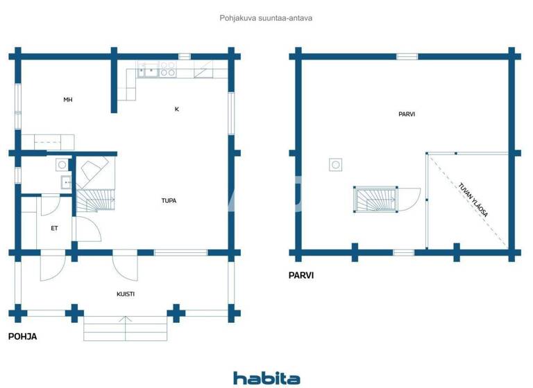 Haus zum Kauf 161.000 € 2 Zimmer 41,5 m² 12.287 m² Grundstück Itärannantie 393 Rovaniemi 97510