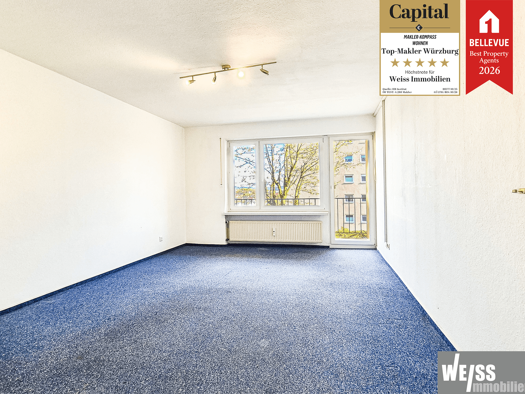 Studio zum Kauf 105.000 € 1 Zimmer 34,5 m² Heisenbergstraße 20 Lengfeld Würzburg 97076