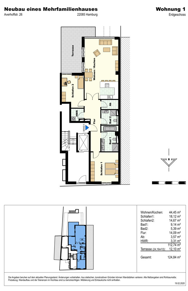 Wohnung zum Kauf 1.729.300 € 3 Zimmer 128,8 m²<br/>Wohnfläche Uhlenhorst Hamburg 22085