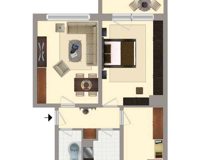 Wohnung zur Miete 371 € 3 Zimmer 57 m² EG Unterrißdorfer Straße 73 Lutherstadt Eisleben 06295
