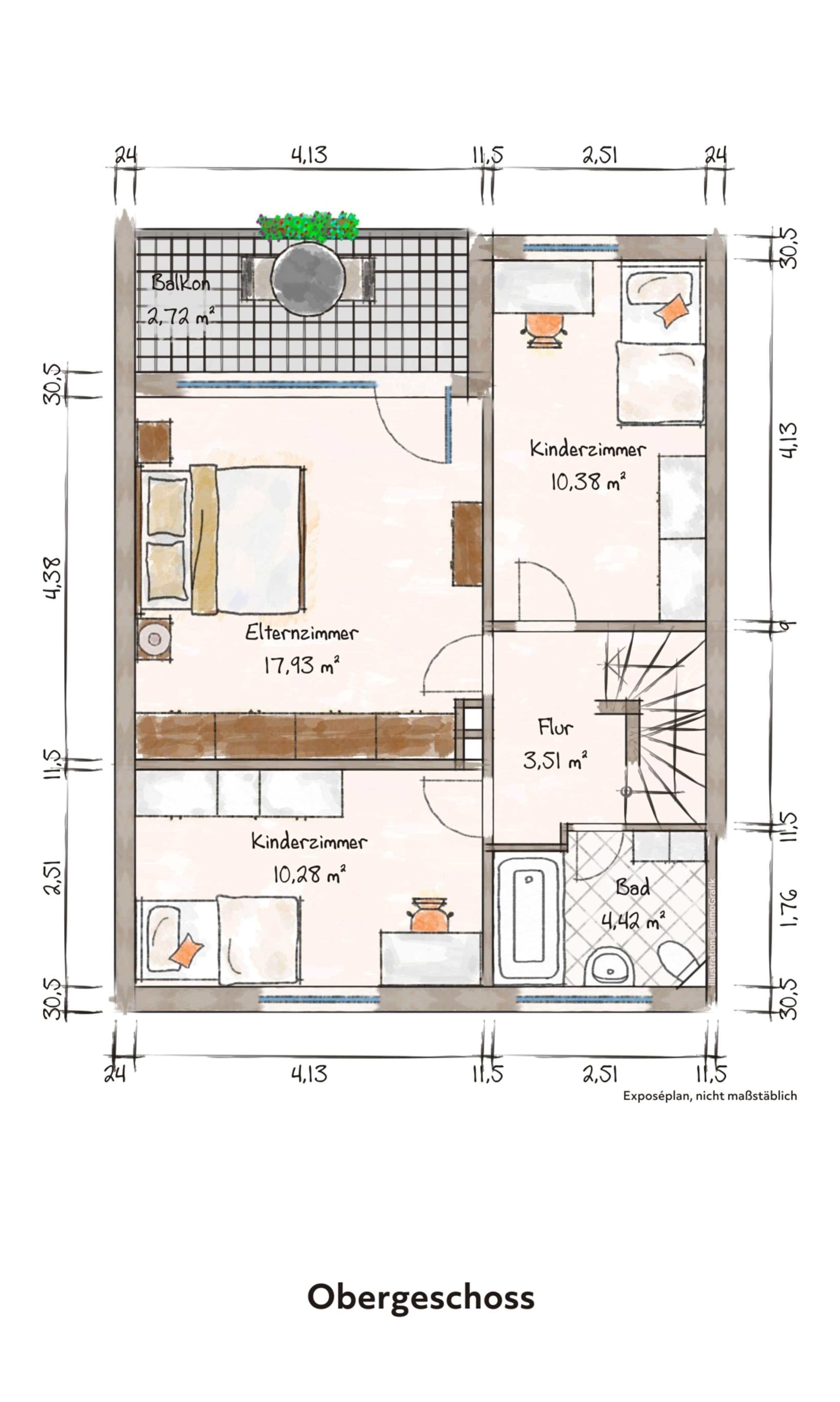 Reihenmittelhaus zum Kauf 129.000 € 4 Zimmer 97 m²<br/>Wohnfläche 201 m²<br/>Grundstück Wahlbezirk 409 Nordhorn 48527