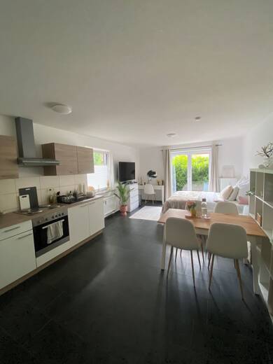 Terrassenwohnung zur Miete 485 € 1,5 Zimmer 43 m² Geschoss EG/2 frei ab 01.10.2025 Flensburg 24943