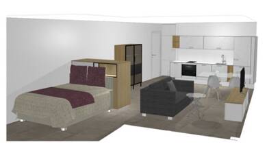 Studio zur Miete 940 € 1 Zimmer 42,4 m² Geschoss 3/4 frei ab 01.08.2025 Untere Laube 2 Altstadt Konstanz 78462