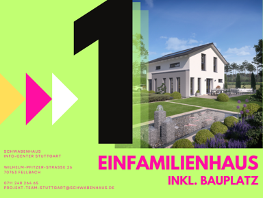 Einfamilienhaus zum Kauf provisionsfrei 1.085.877 € 5 Zimmer 223 m² 352 m² Grundstück Vaihingen Stuttgart 70563