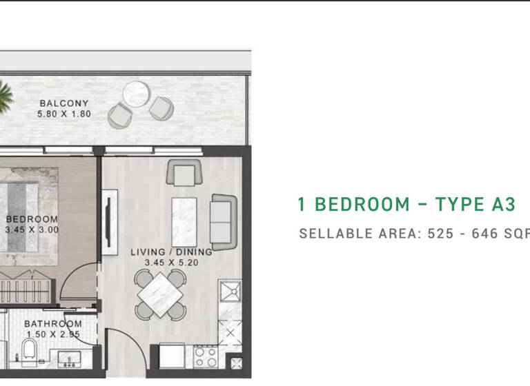 Wohnung zum Kauf provisionsfrei 139.585 € 49 m² Dubai 25314