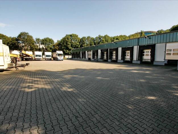 Lagerhalle zur Miete provisionsfrei 1.500 m² Lagerfläche Daimlerstr.15 Gerthe Bochum 44805