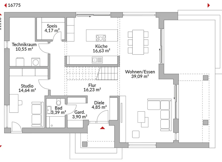 Grundstück zum Kauf 929.999 € 1.081 m² Grundstück Neusäß 86356
