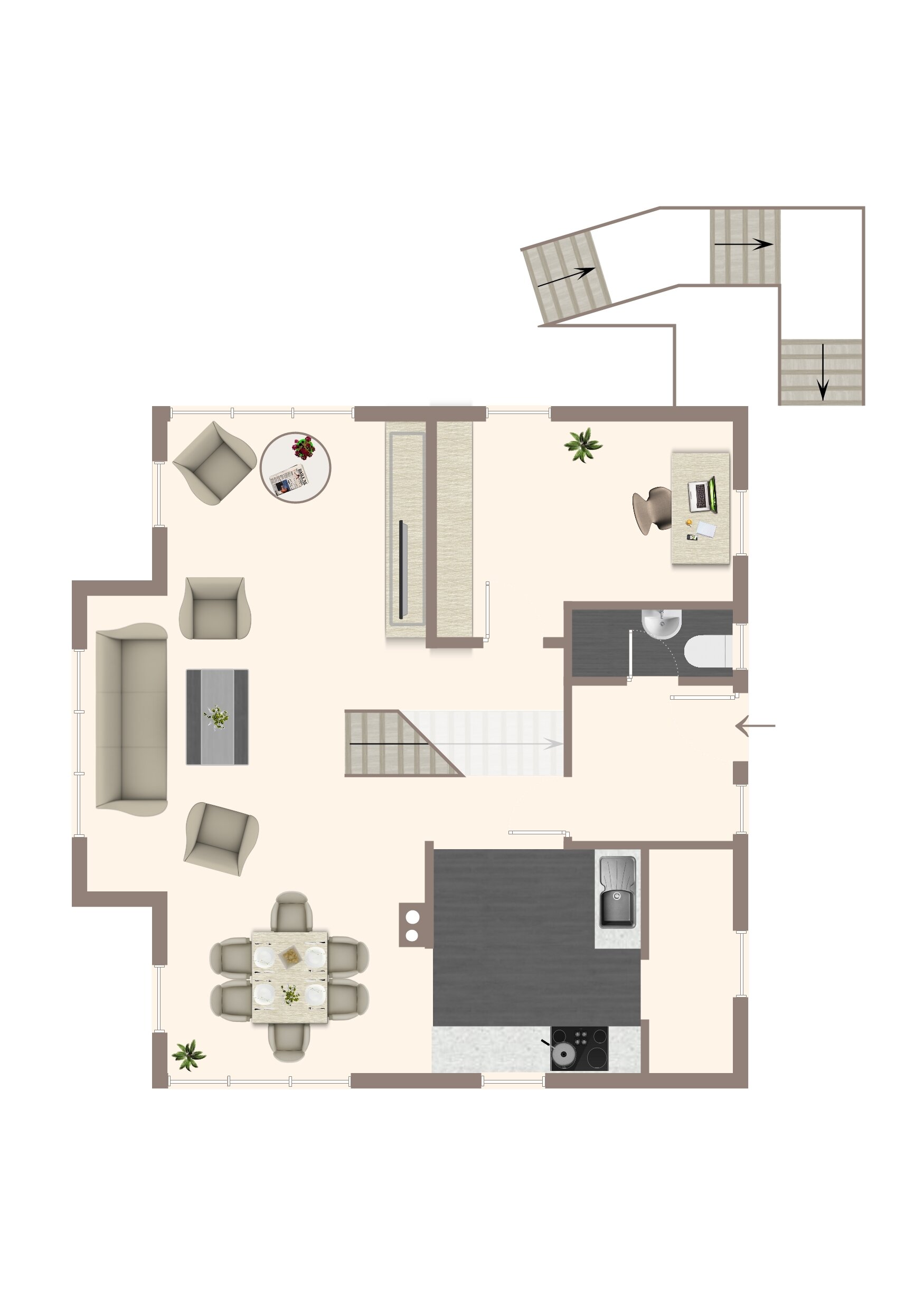 Einfamilienhaus zum Kauf 599.000 € 8 Zimmer 194,7 m²<br/>Wohnfläche 738 m²<br/>Grundstück Prinzbach Biberach 77781