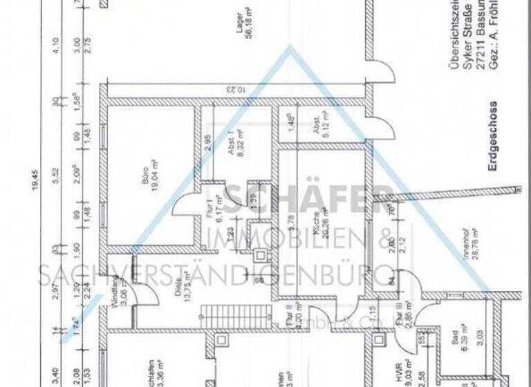 Haus zum Kauf 468.000 € 9 Zimmer 190,6 m² 1.643 m² Grundstück Bassum 27211