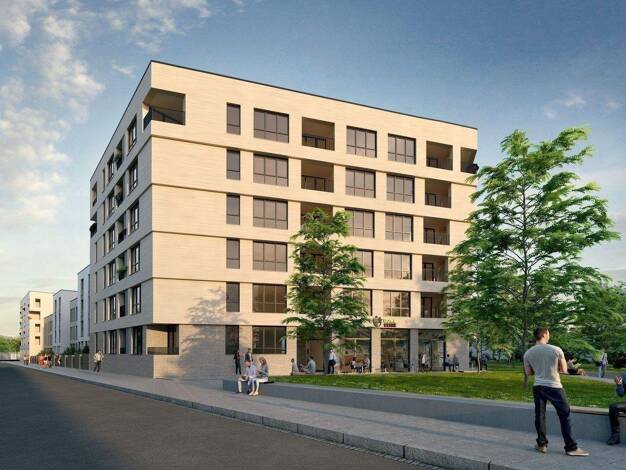 Wohnung zum Kauf - Erstbezug provisionsfrei als Kapitalanlage geeignet 387.450 € 2 Zimmer 59 m² Gertrudstraße Rangierbahnhof Südliche Außenstadt 90461