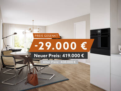Wohnung zum Kauf - Neubau provisionsfrei 419.000 € 2 Zimmer 51 m² Dachgeschoss, 2. Geschoss Max-Kraus-Straße 17 Erding Erding 85435
