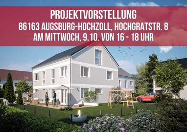 Doppelhaushälfte zum Kauf 564.380 € 5 Zimmer 129 m² 213 m² Grundstück Hochzoll - Nord Augsburg / Hochzoll 86163