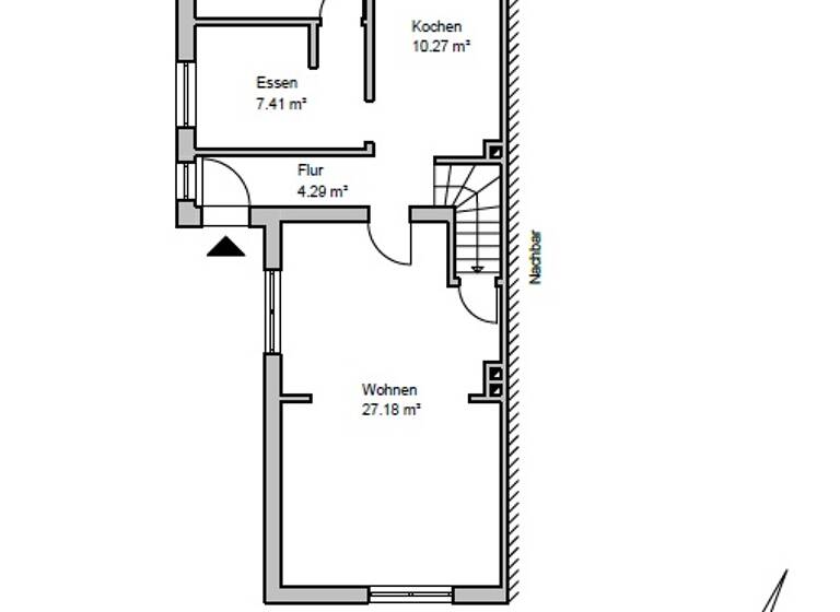 Doppelhaushälfte zum Kauf 229.000 € 3,5 Zimmer 111,3 m² 539 m² Grundstück Rostrup I Bad Zwischenahn 26160