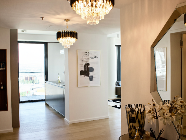 Wohnung zur Miete 3.400 € 3,5 Zimmer 110 m² 29. Geschoss frei ab 01.04.2026 Europa-Allee 2 Gallus Frankfurt am Main 60327