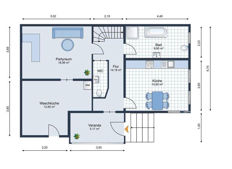 Einfamilienhaus zum Kauf 229.000 € 4 Zimmer 170 m² 2.350 m² Grundstück Ditfurt 06484