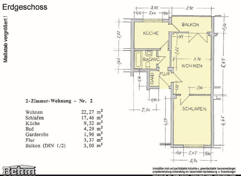 Wohnung zum Kauf 258.000 € 2 Zimmer 62 m² Bruck Erlangen 91058