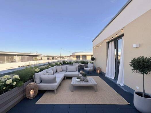 Penthouse zur Miete - Erstbezug 1.758 € 3 Zimmer 96,6 m² 3. Geschoss frei ab 01.04.2026 Anna-Reich-Straße 19/1 Maichingen Sindelfingen 71069