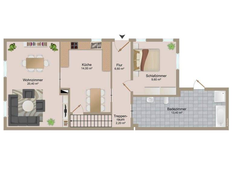 Doppelhaushälfte zum Kauf 143.000 € 4 Zimmer 95 m² 1.184 m² Grundstück Wolfen 06766