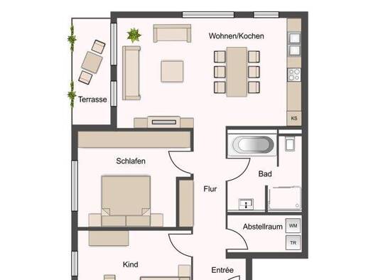 Wohnung zum Kauf - Erstbezug 352.000 € 3 Zimmer 80,3 m² Todtglüsingen Tostedt 21255