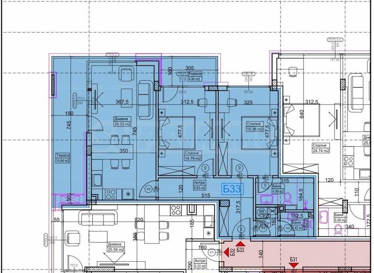 Studio zum Kauf 394.900 € 3 Zimmer 119,7 m² Sofia