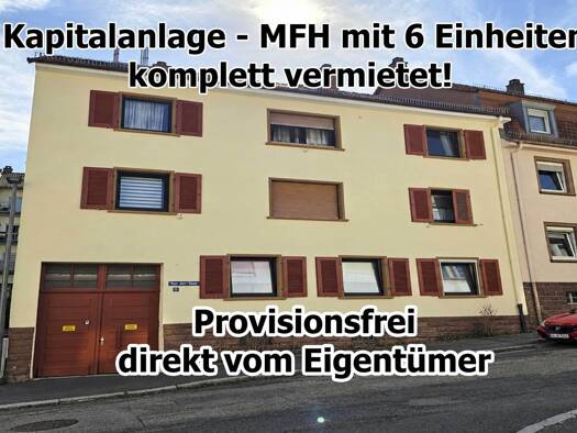 Mehrfamilienhaus zum Kauf provisionsfrei 329.000 € 11 Zimmer 318 m² 250 m² Grundstück Von-der-Tann-Straße 11 Innenstadt Pirmasens 66955
