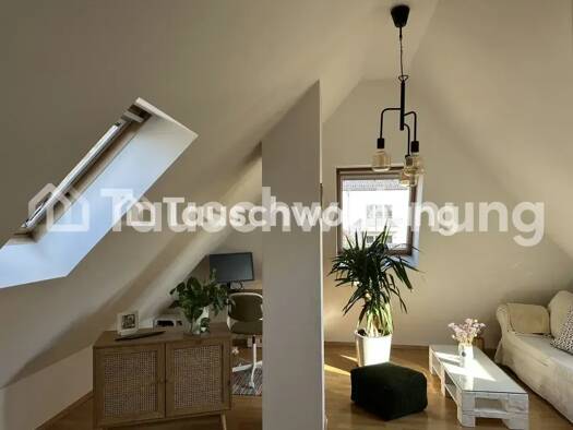 Maisonette zur Miete Tauschwohnung 650 € 1,5 Zimmer 48 m² 3. Geschoss Obergiesing München 81539