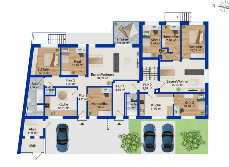 Mehrfamilienhaus zum Kauf 319.000 € 9 Zimmer 199,4 m² 433 m² Grundstück Linden Bochum 44879